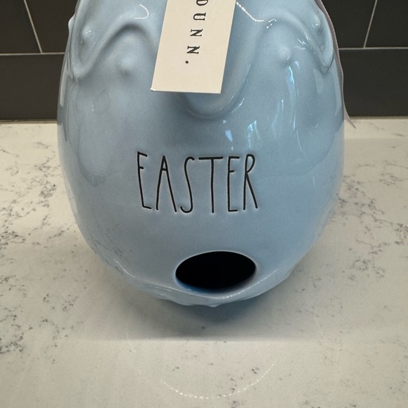 Rae Dunn Blue Easter Birdhouse - Picture 2 of 8